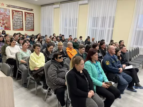 В Ютазинской школе   прошло  родительское собрание на тему:  «Безопасность наших детей»