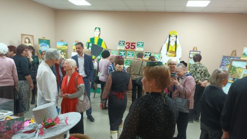 В Ютазинском районе открылась выставка «Чудеса рукотворные»