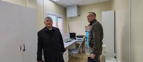 В мечети Яссы-Тугая установлен минарет