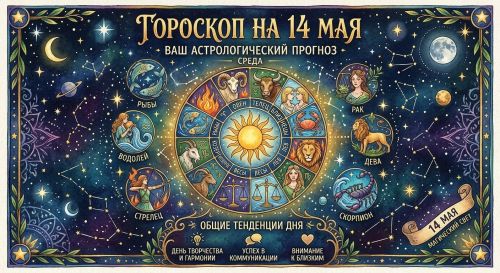 Гороскоп на 14 мая