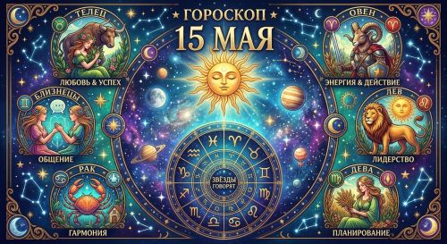 Гороскоп на 15 мая: день возможностей и тонких решений