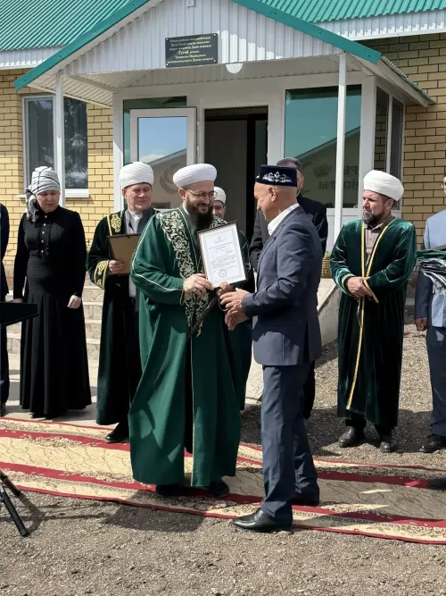 В Ютазинском районе открыли новую мечеть, она стала 14-ая по счету