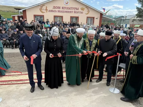 В Ютазинском районе открыли новую мечеть, она стала 14-ая по счету