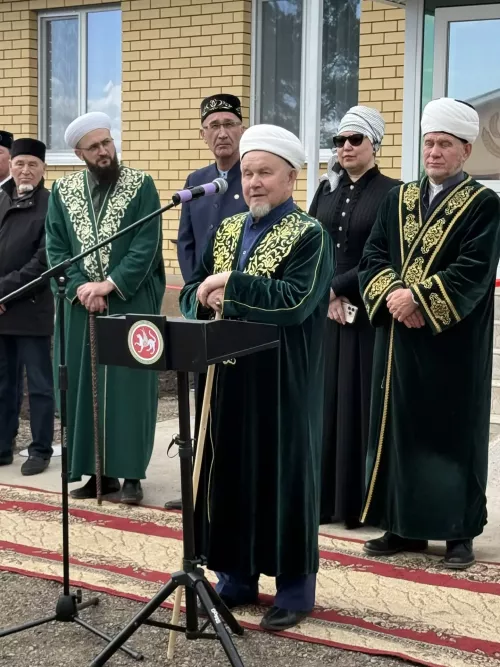 В Ютазинском районе открыли новую мечеть, она стала 14-ая по счету