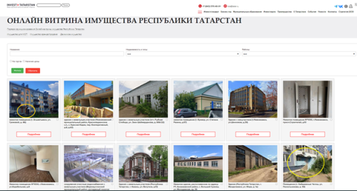 В Татарстане инвесторам стали доступнее неиспользуемые объекты через «Витрину имущества»