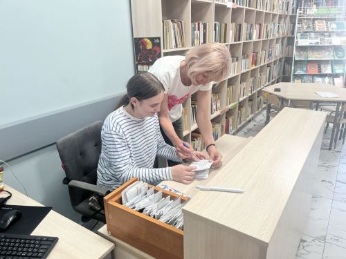 Юный библиотекарь: день дублера