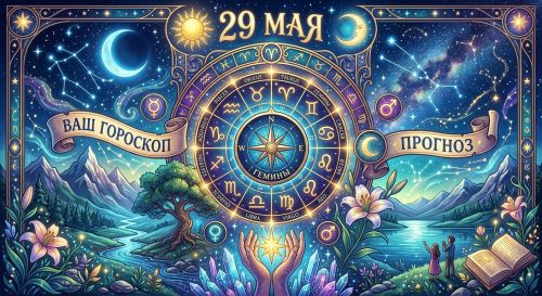 Гороскоп на 29 мая: звёзды зовут к новым свершениям!