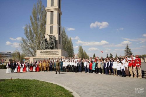 В парке Победы Казани сняли клип к 81‑й годовщине Победы