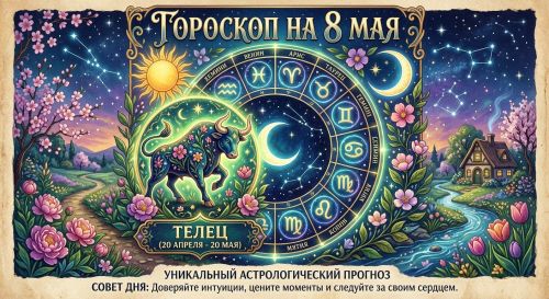 Гороскоп на 8 мая: день новых возможностей