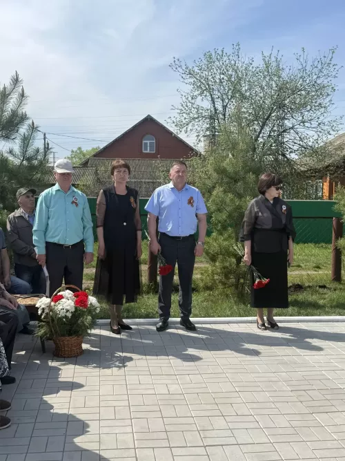 В Байларово прошел торжественный митинг, посвященный 81-й годовщине Великой Победы