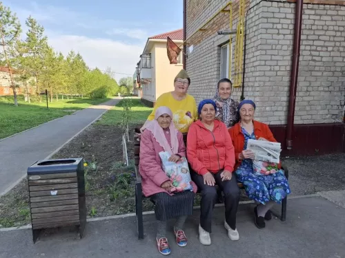ТОС «Созвездие» поздравил ветеранов -«Детей войны»