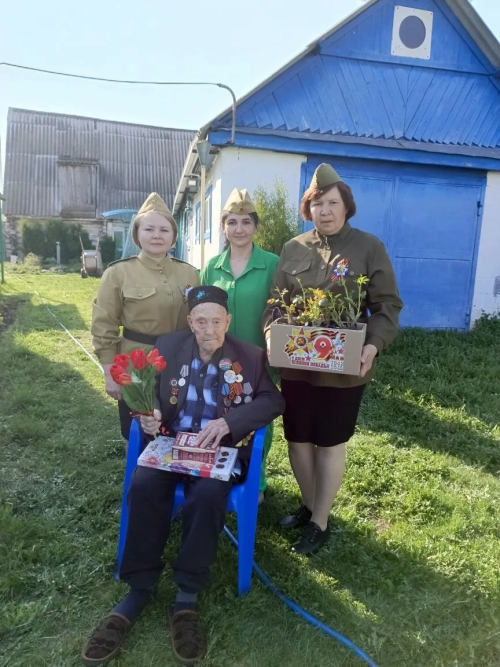 К 81‑летию Великой Победы: визит к ветерану Абдуллину Инкому Назиповичу