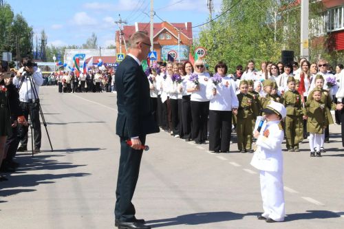 Бессмертный строй Победы – в Уруссу