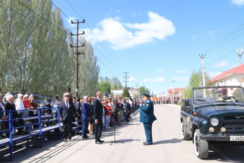 Бессмертный строй Победы – в Уруссу