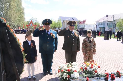 Бессмертный строй Победы – в Уруссу