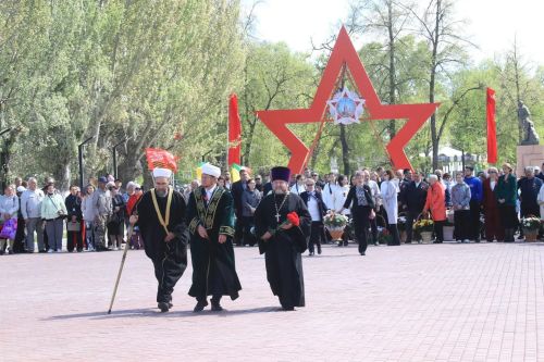 Бессмертный строй Победы – в Уруссу