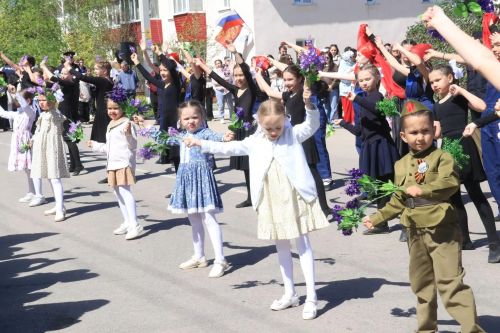 Бессмертный строй Победы – в Уруссу