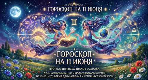 Гороскоп на 11 июня