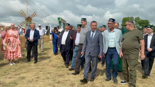 Ютазинский район от имени Республики Татарстан принял участие в празднике  - Сабантуй  Оренбургской области