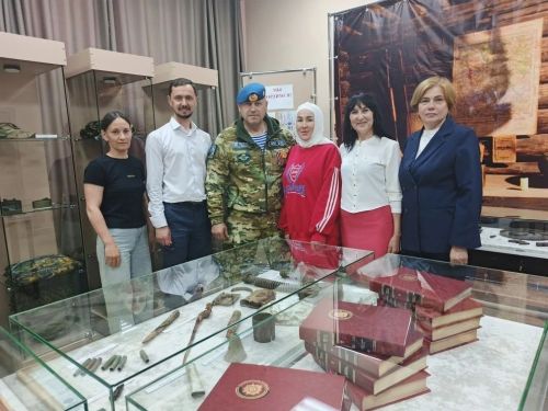 Урыссудагы тарих-туган якны өйрәнү музее фронт сызыгыннан  яңа экспонатлар белән тулыланды