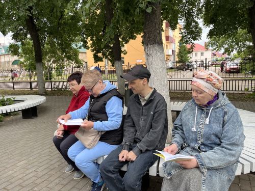 Литературная гостиная в парке «Семейный»