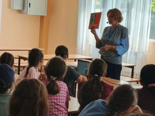 Музейный урок «Виниловая история» прошёл в ДОЛ «Дубравушка»