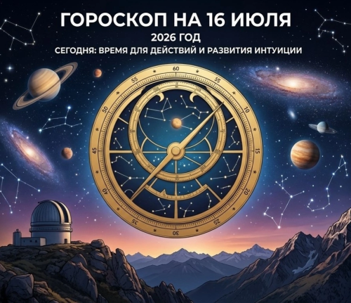 Звёздный прогноз: что приготовили звёзды на 16 июля