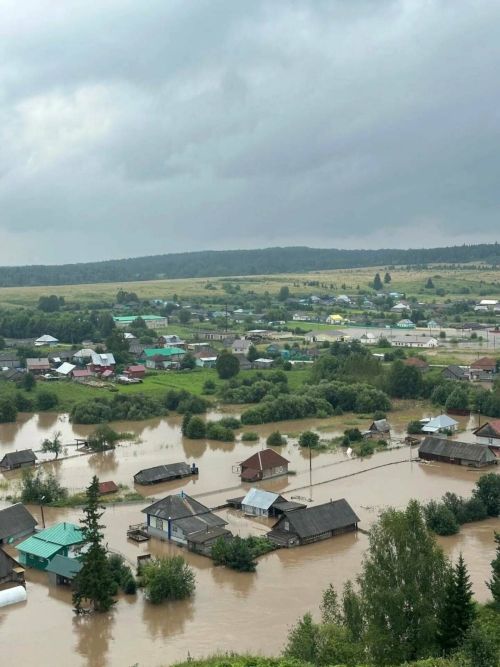 Разрушительный паводок в Пермском крае: татарские сёла ушли под воду