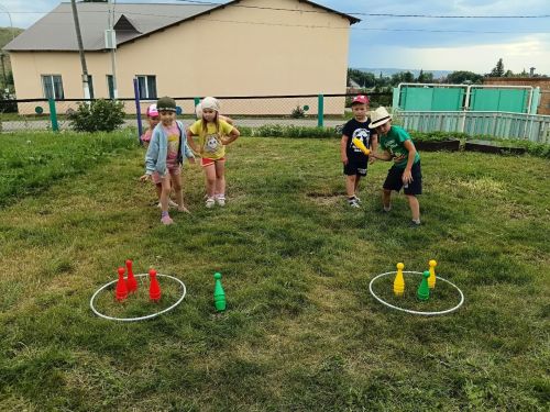 Наше лето — время радости: игровая программа в Старых‑Уруссу