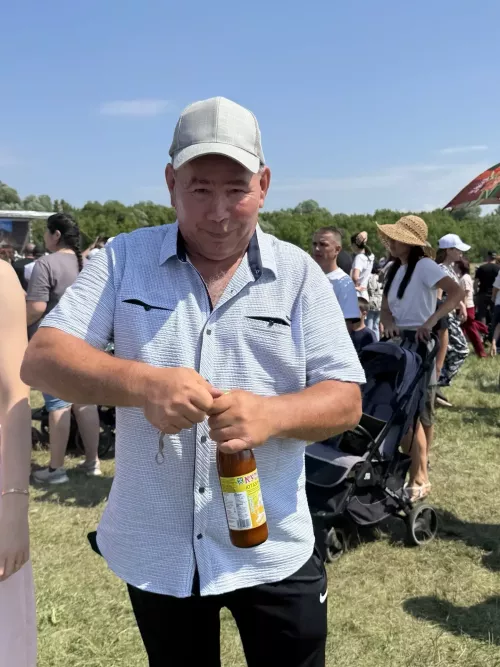 Кумыс в этот день пробовали все и мы тоже