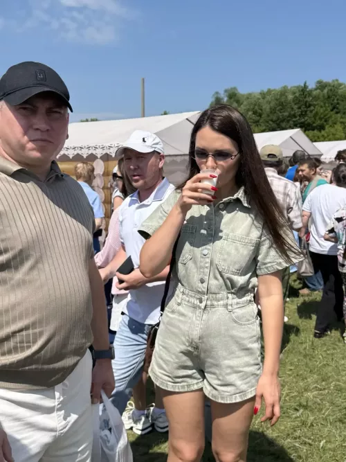 Кумыс в этот день пробовали все и мы тоже