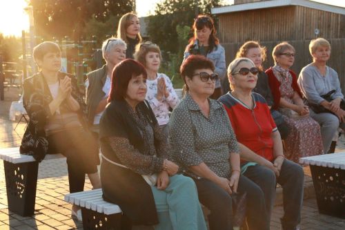 В парке «Семейный» состоялся концерт в рамках проекта «Активное долголетие»