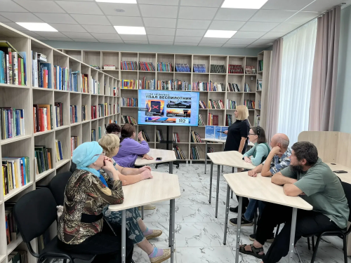 В Центральной библиотеке обсудили, как действовать при угрозе БПЛА