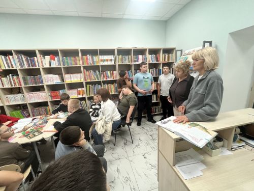 В детской библиотеке прошёл урок памяти