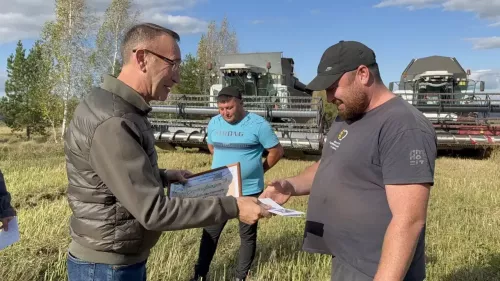 В Ютазинском районе наградили передовиков уборочной кампании