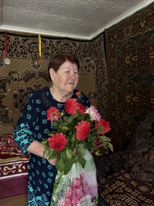 Бәйрәкә-Тамактан Рәфига Әюпова үзенең 80 яшьле юбилее көнне тавыш бирде
