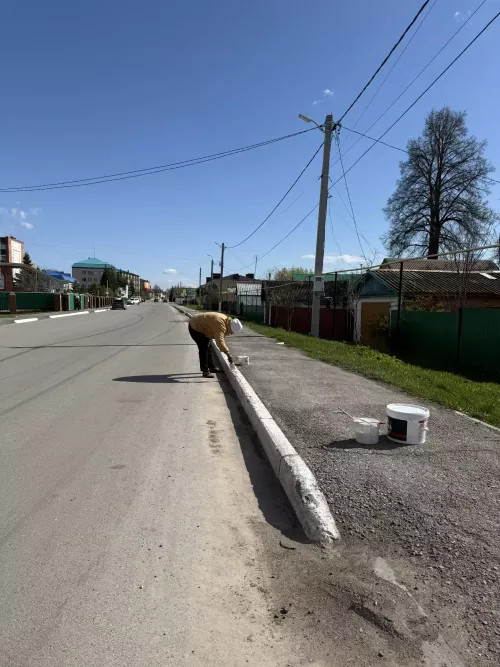 Уруссу сияет чистотой, несмотря на капризы погоды