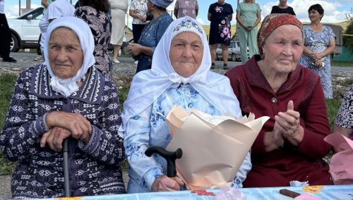 В селе Акбаш прошла встреча с населением