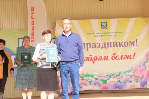 Ютазинские ветераны отметили 35-летие организации