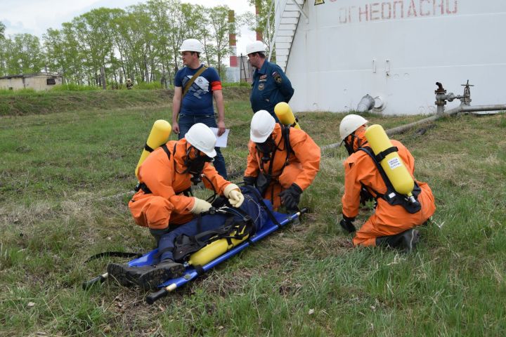 На Уруссинском химзаводе прошли учения&nbsp;