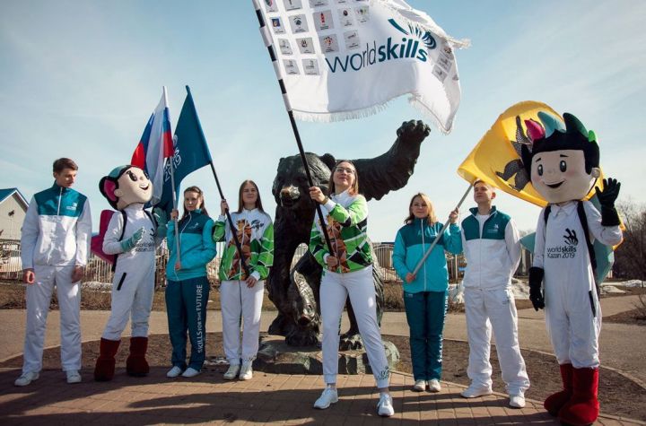 Эстафета флага WorldSkills посетила Ярославль