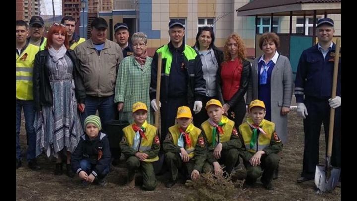 ЮИДовцы Татарстана приняли участие в республиканской природоохранной акции «День посадки леса»