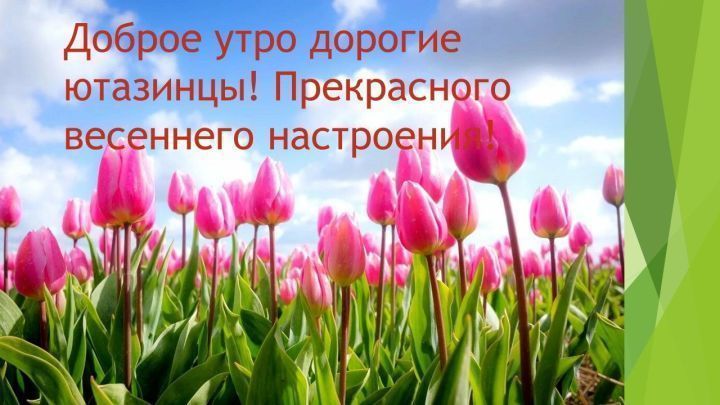 Доброе утро дорогие ютазинцы! Позитивной пятницы!