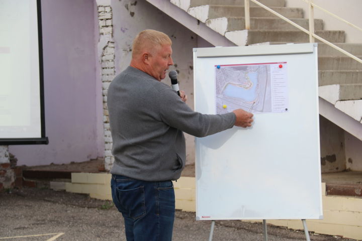 Жители Ютазинского района еще раз побеседовали о будущем  пляже