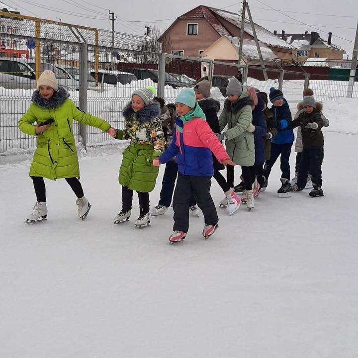 Один из лучших способов провести зимние каникулы, это конечно пойти на каток