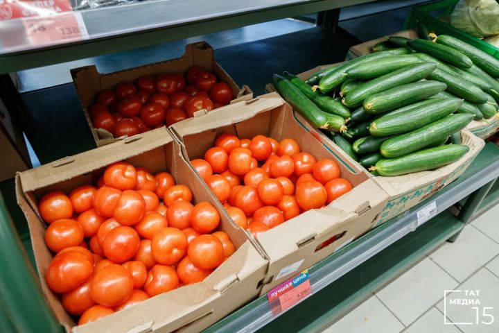 В Татарстане  подорожали помидоры,гречка стала дешевле