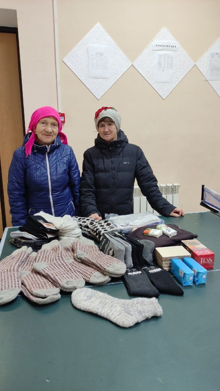 Жители села Подгорный активно принимают участие в акции поддержки мобилизованных
