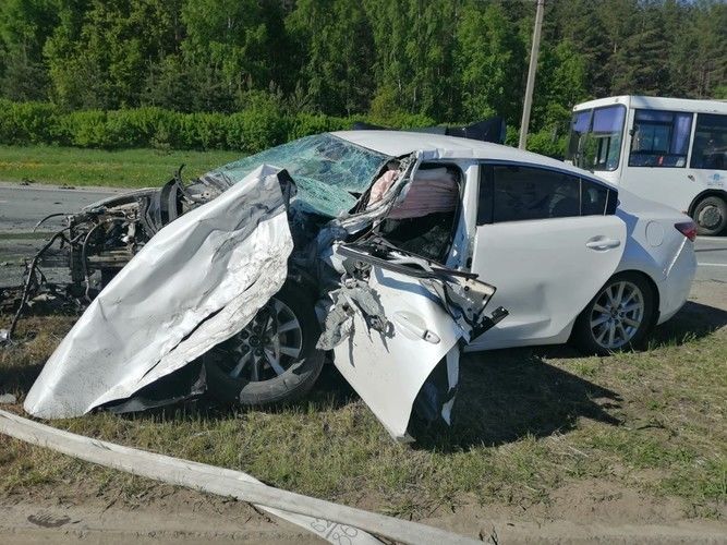 В Татарстане в страшном ДТП погиб человек