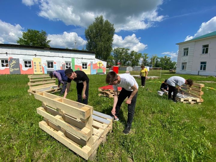 Проект продолжает свое благоустройство