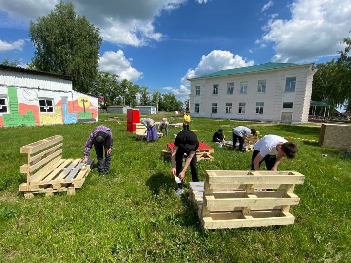 Проект продолжает свое благоустройство